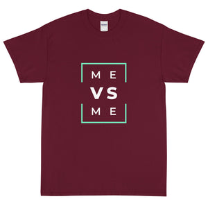 Me vs Me Mens Short Sleeve T-Shirt