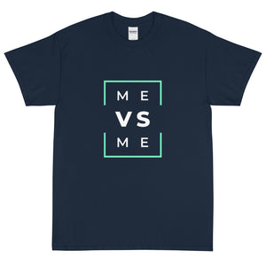 Me vs Me Mens Short Sleeve T-Shirt