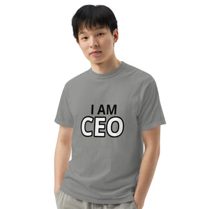 CEO Men’s garment-dyed heavyweight t-shirt