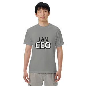 CEO Men’s garment-dyed heavyweight t-shirt