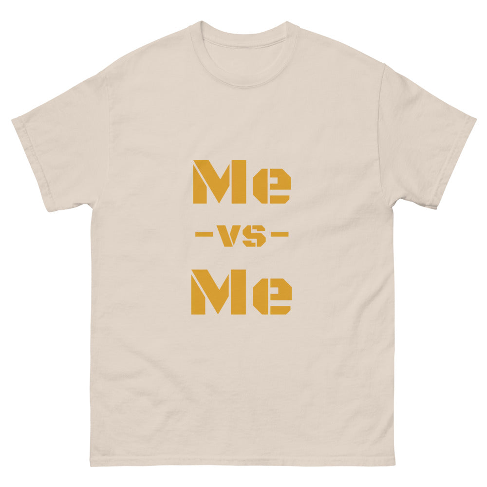 Me vs me Men's heavyweight tee