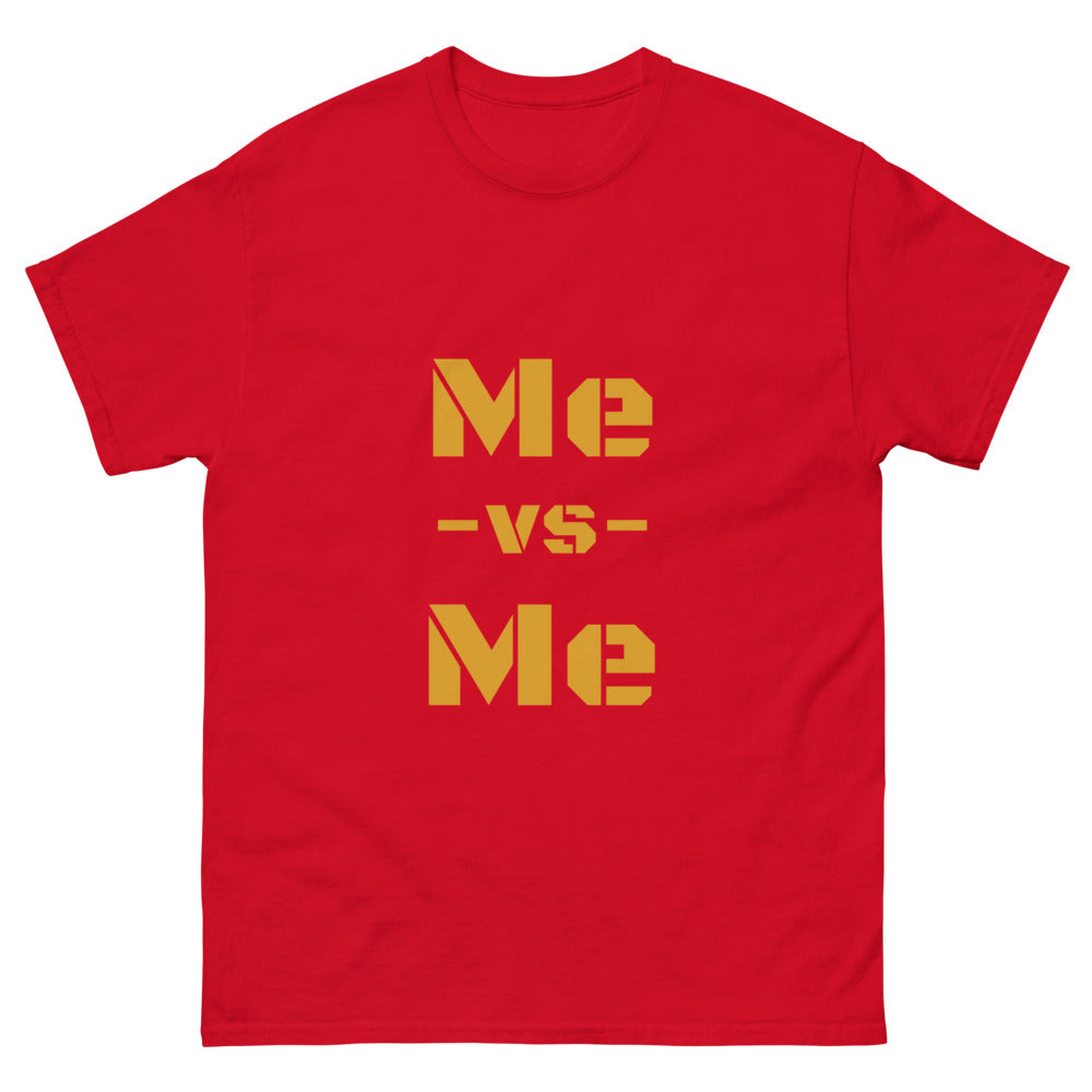 Me vs me Men's heavyweight tee