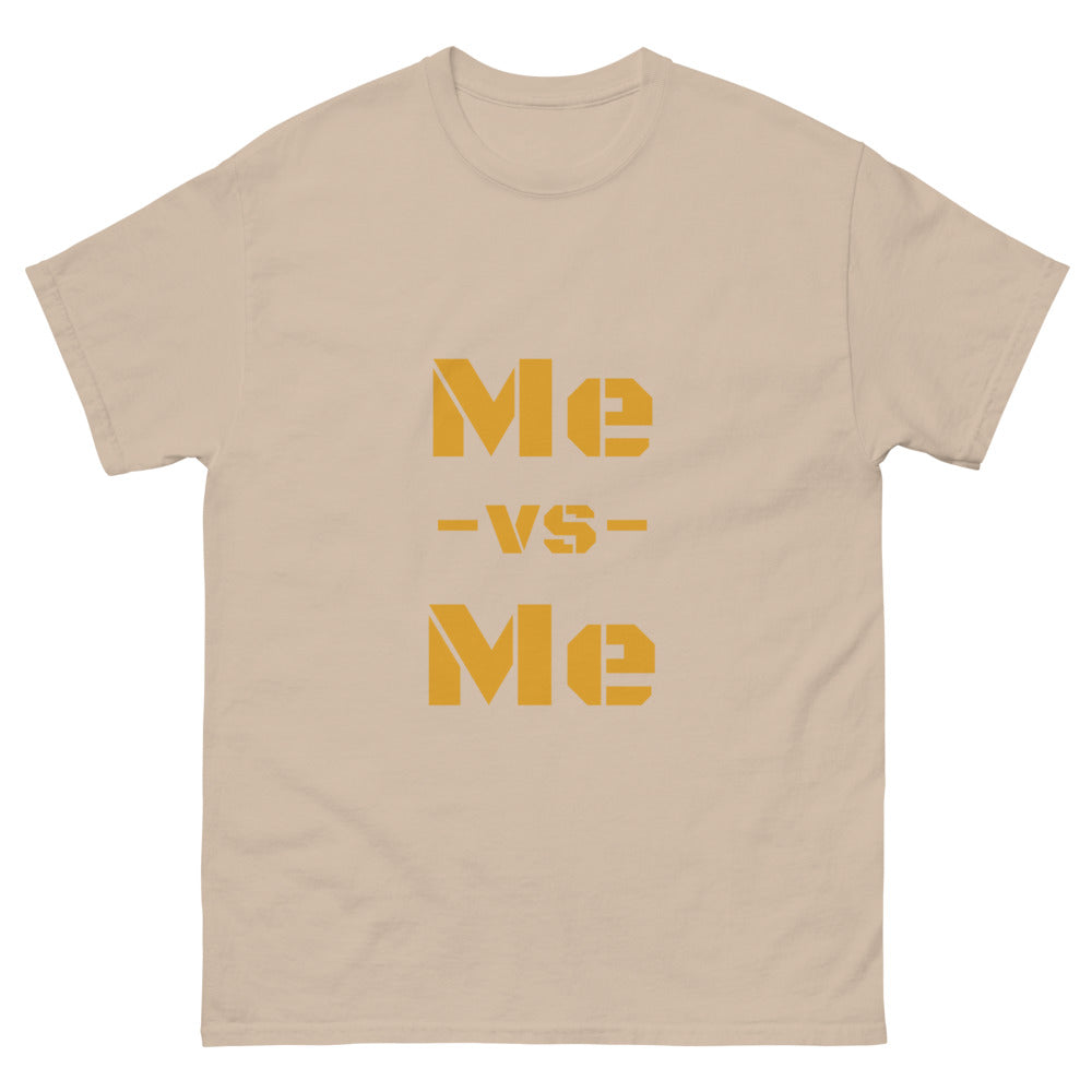 Me vs me Men's heavyweight tee