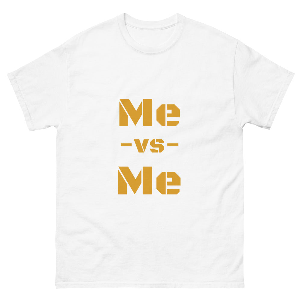 Me vs me Men's heavyweight tee