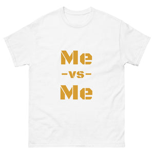 Me vs me Men's heavyweight tee