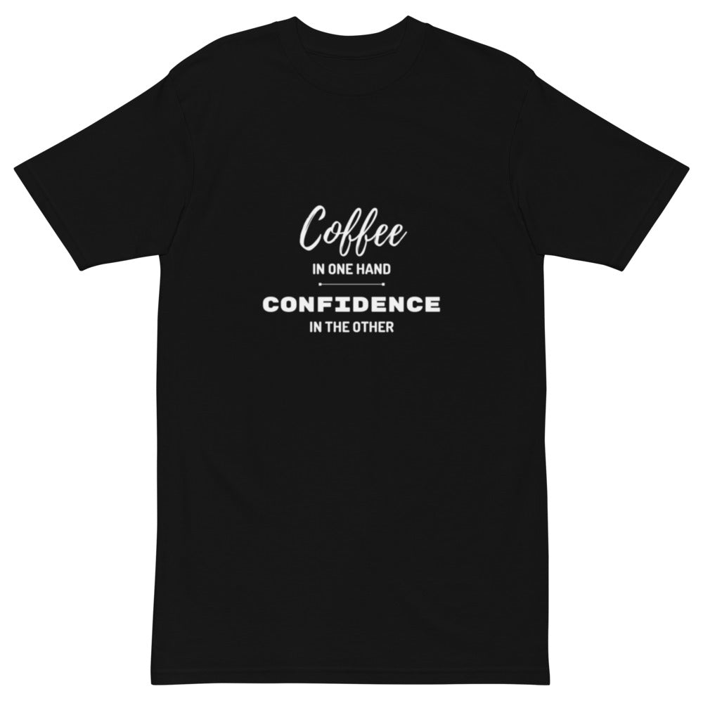 Coffee Men’s premium heavyweight tee