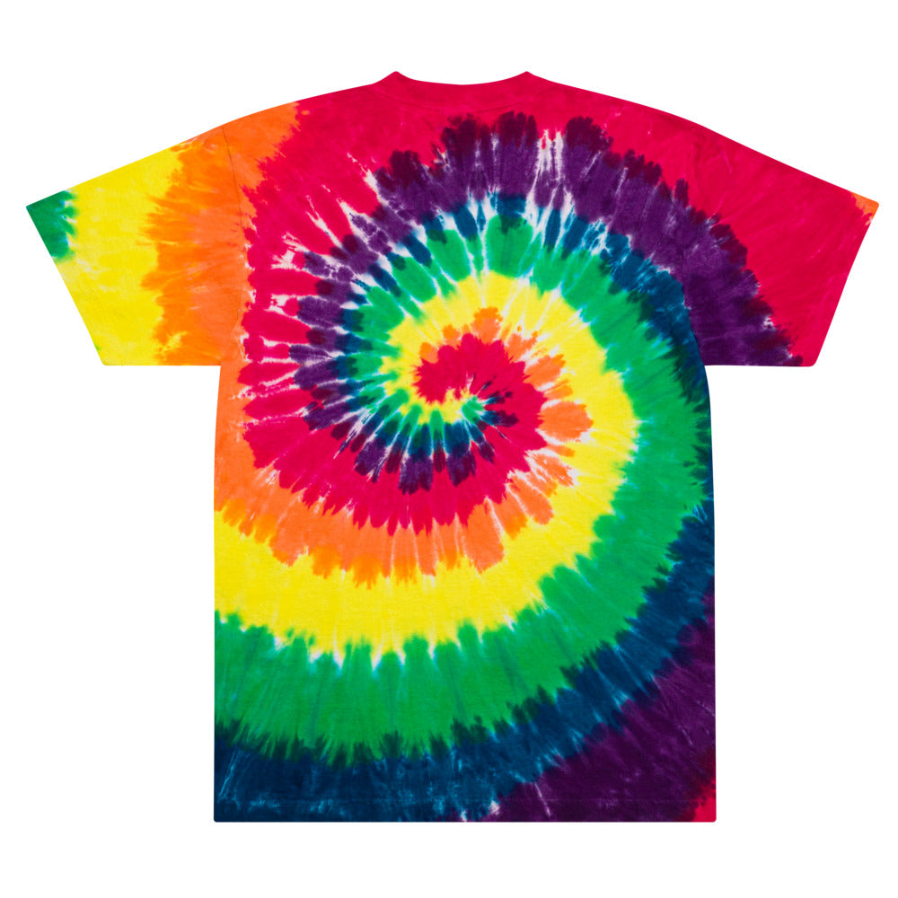 OotdOversized tie-dye t-shirt