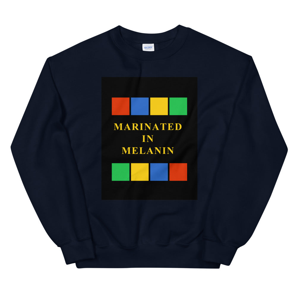 Marinated in melanin Unisex Sweatshirt