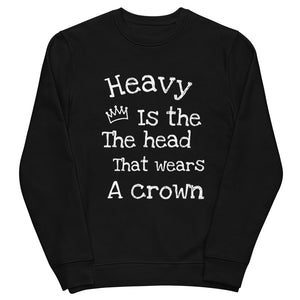 Crown Unisex eco sweatshirt