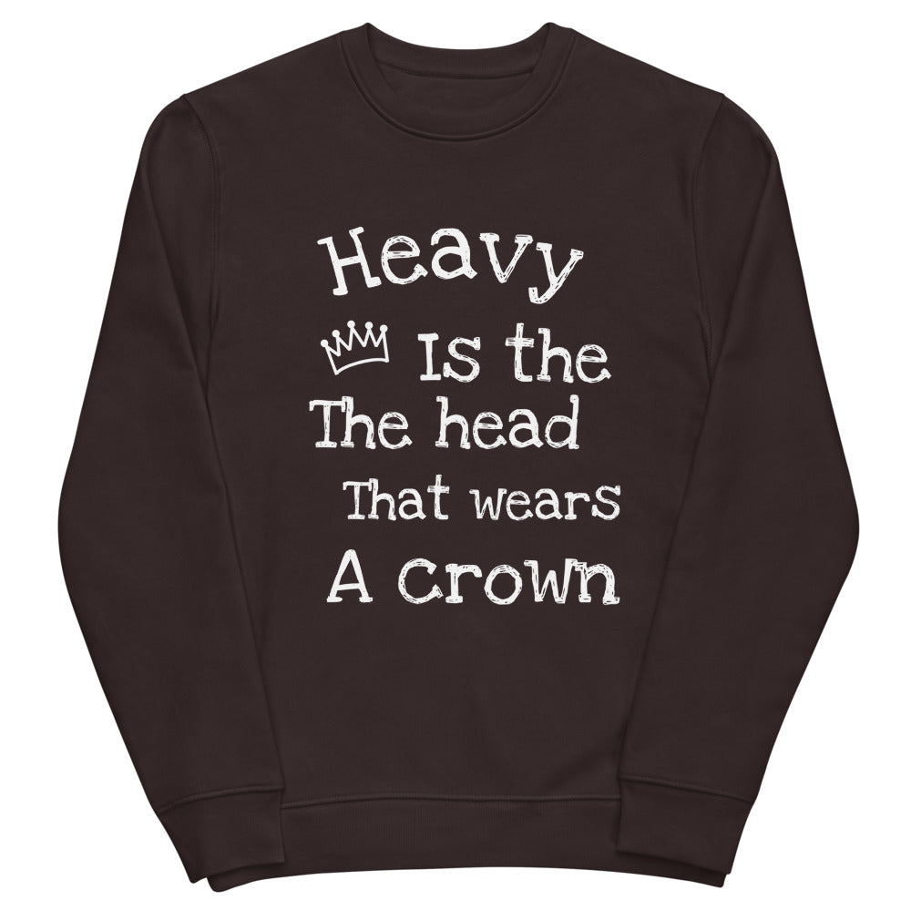 Crown Unisex eco sweatshirt