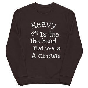 Crown Unisex eco sweatshirt