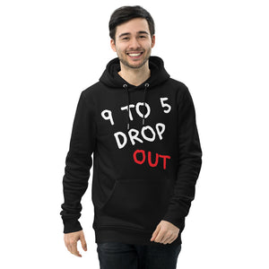 Dropout dark Unisex essential eco hoodie