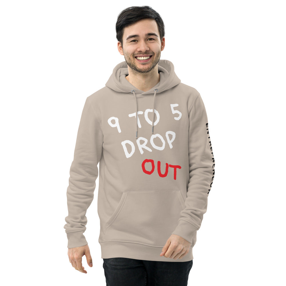 Dropout dark Unisex essential eco hoodie