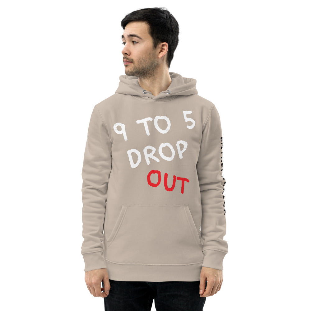 Dropout dark Unisex essential eco hoodie