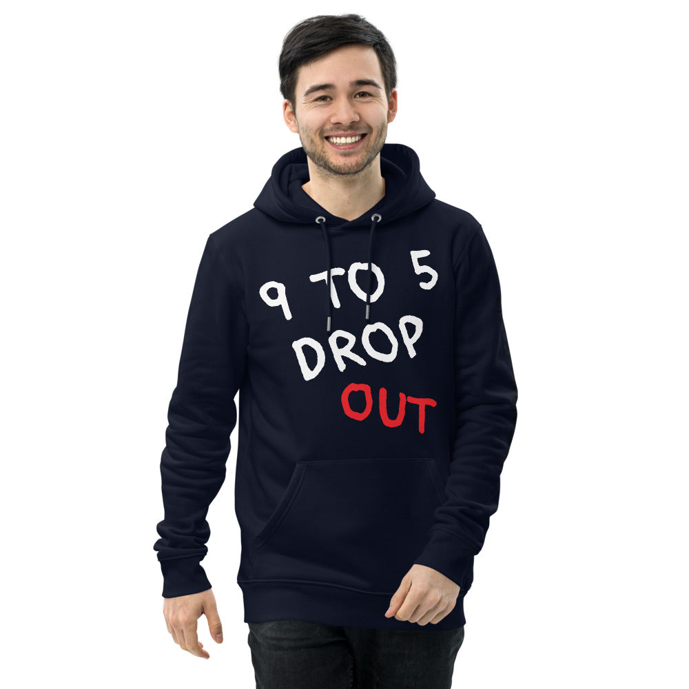 Dropout dark Unisex essential eco hoodie