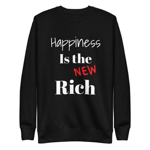 New Rich Unisex Fleece Pullover