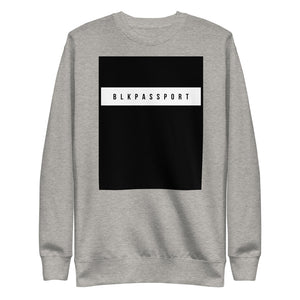 Black passport Unisex Fleece Pullover