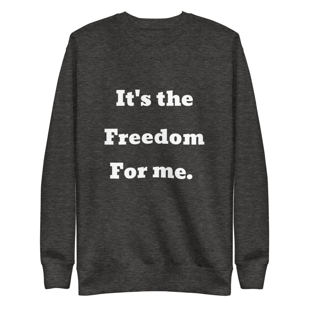 Freedom Unisex Fleece Pullover