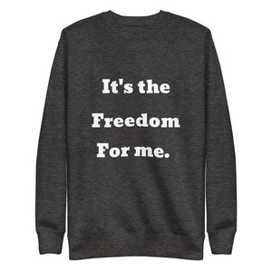 Freedom Unisex Fleece Pullover