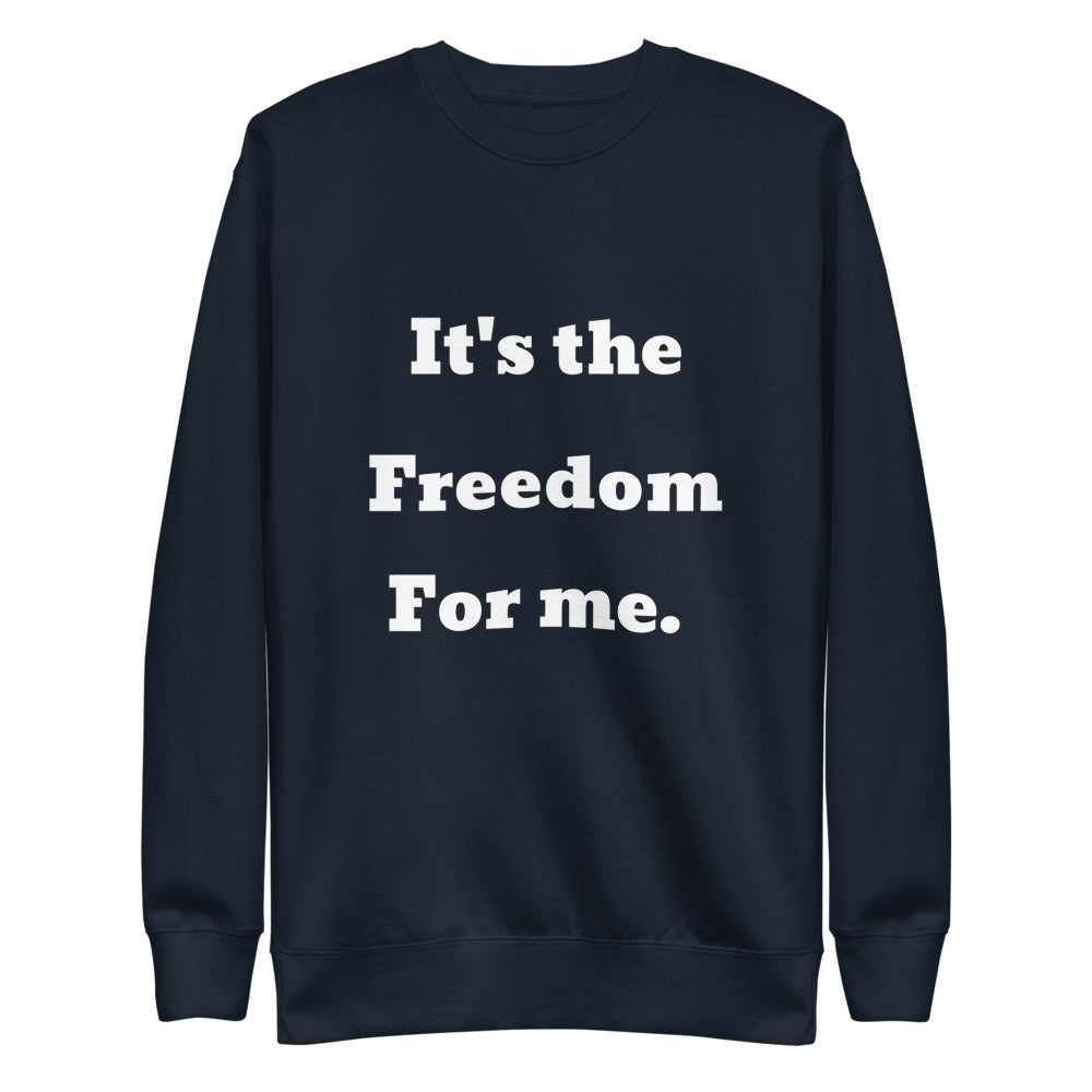 Freedom Unisex Fleece Pullover