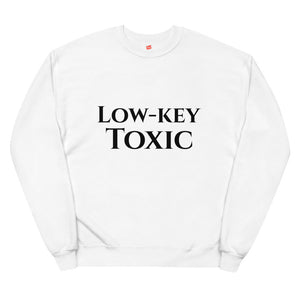 LOW-KEY Unisex fleece sweatshirt