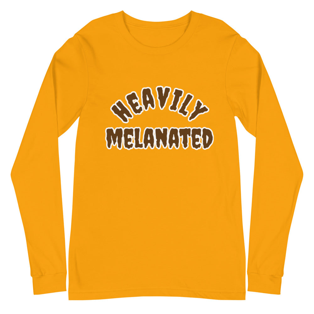 Heavily melanated Unisex Long Sleeve Tee