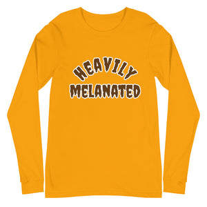 Heavily melanated Unisex Long Sleeve Tee