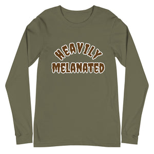 Heavily melanated Unisex Long Sleeve Tee