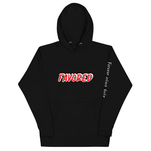 Favored (Red) Unisex Hoodie