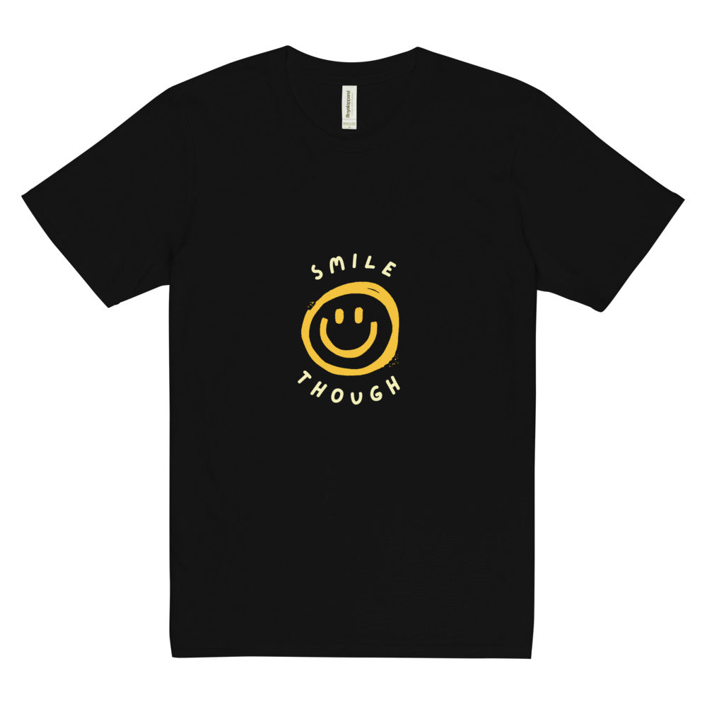 Smile Unisex premium viscose hemp t-shirt