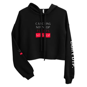 Non stop Crop Hoodie