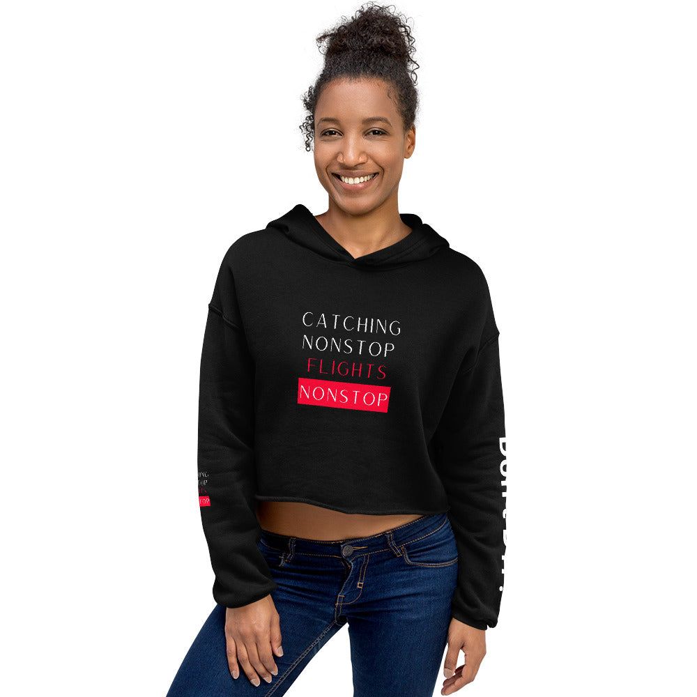 Non stop Crop Hoodie