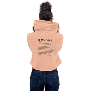 FemaleRUS Crop Hoodie