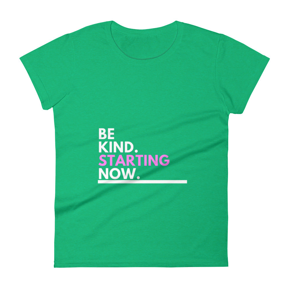 Be kind Women's short sleeve t-shirt