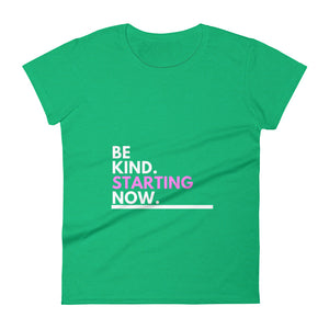 Be kind Women's short sleeve t-shirt