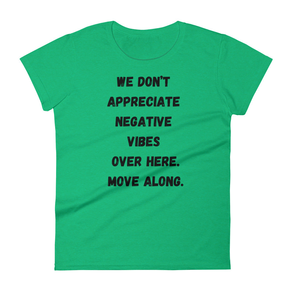 No bad vibes Women's short sleeve t-shirt