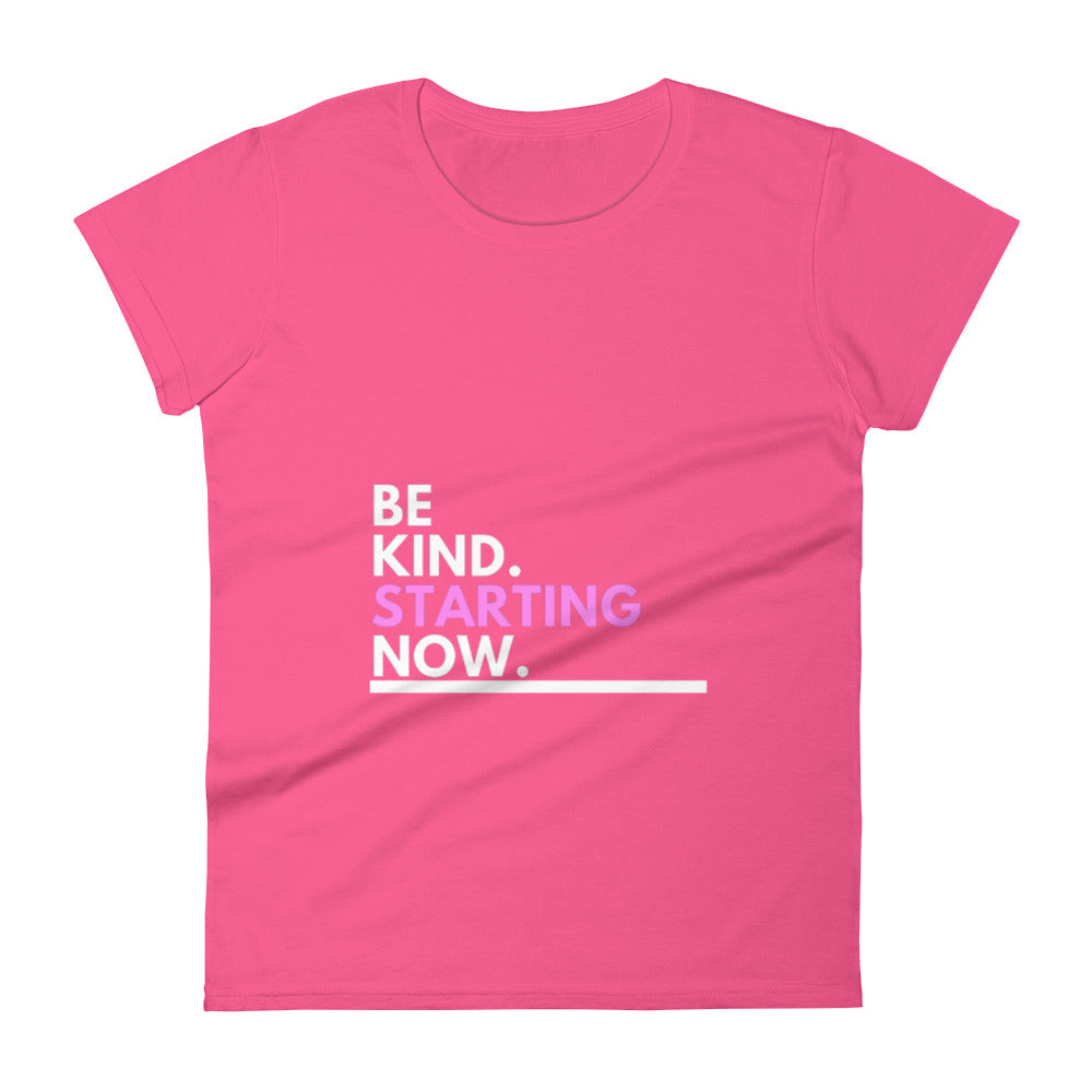 Be kind Women's short sleeve t-shirt