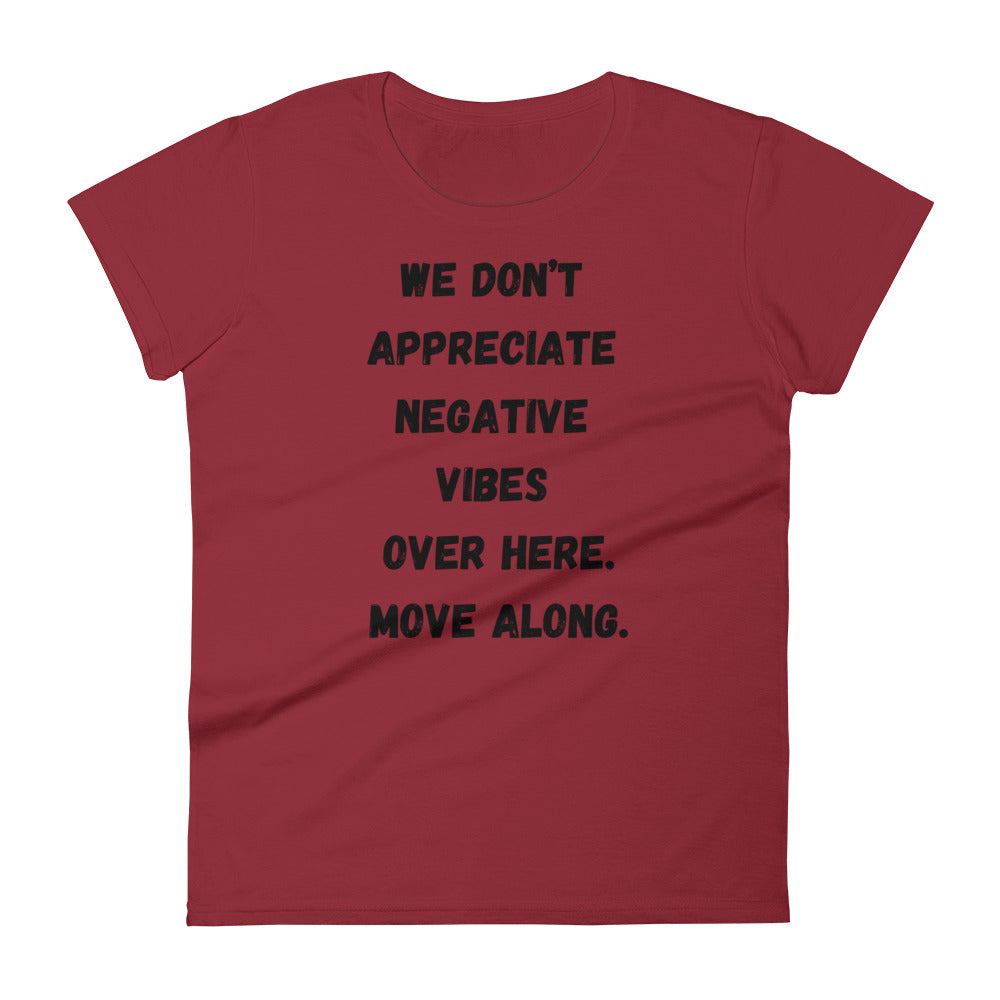 No bad vibes Women's short sleeve t-shirt