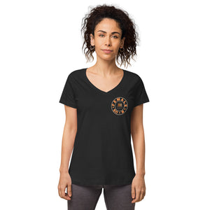 FemaleRUs Women’s fitted v-neck t-shirt