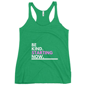 Be Kind Women's Racerback Tank