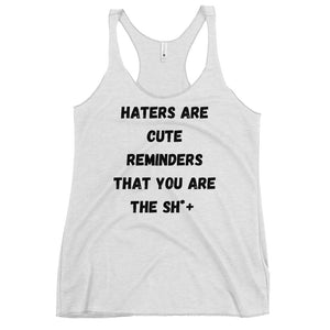 Haters Women's Racerback Tank